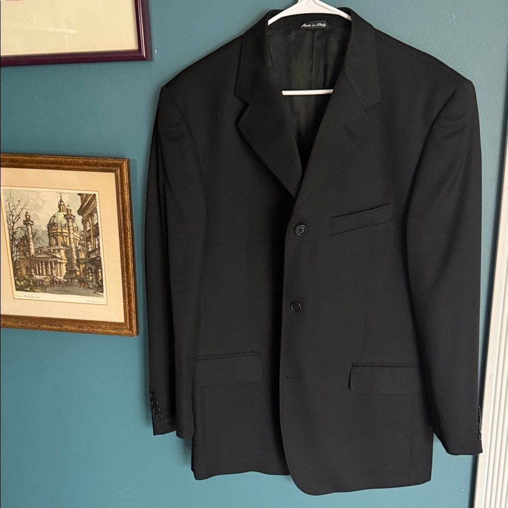 Sergio Valentino Black Men's Sport Coat